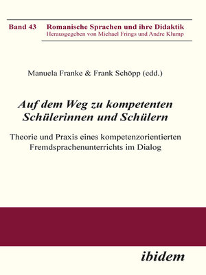 cover image of Auf dem Weg zu kompetenten Schülerinnen und Schülern